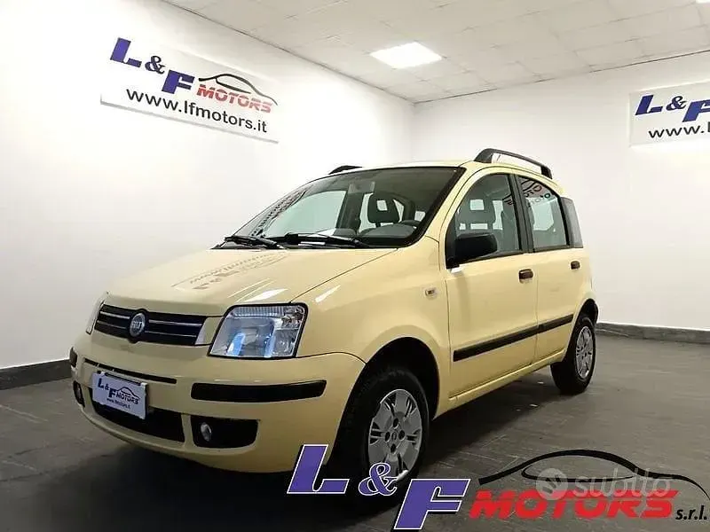 Usata Fiat Panda Dynamic 60 CV (44 kW) 2006 Giallo Utilitaria