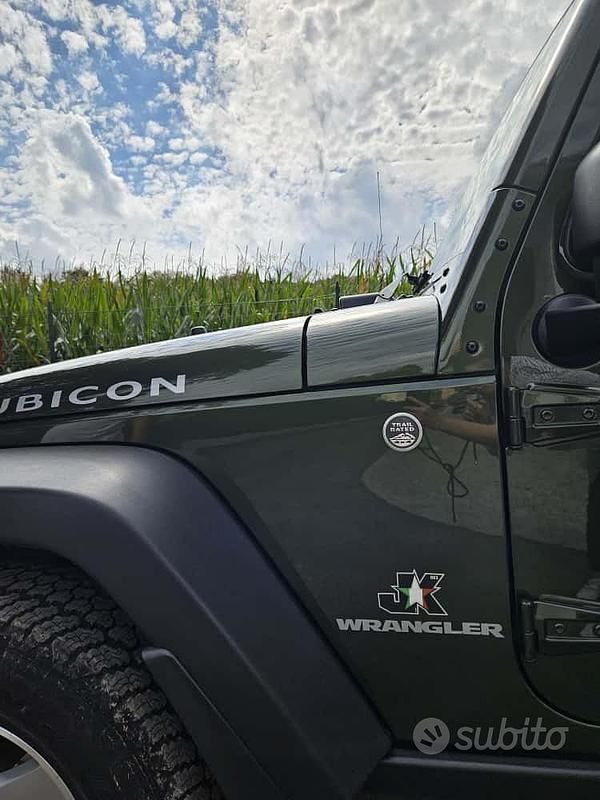 Usata Jeep Wrangler Sahara 2007 Verde SUV