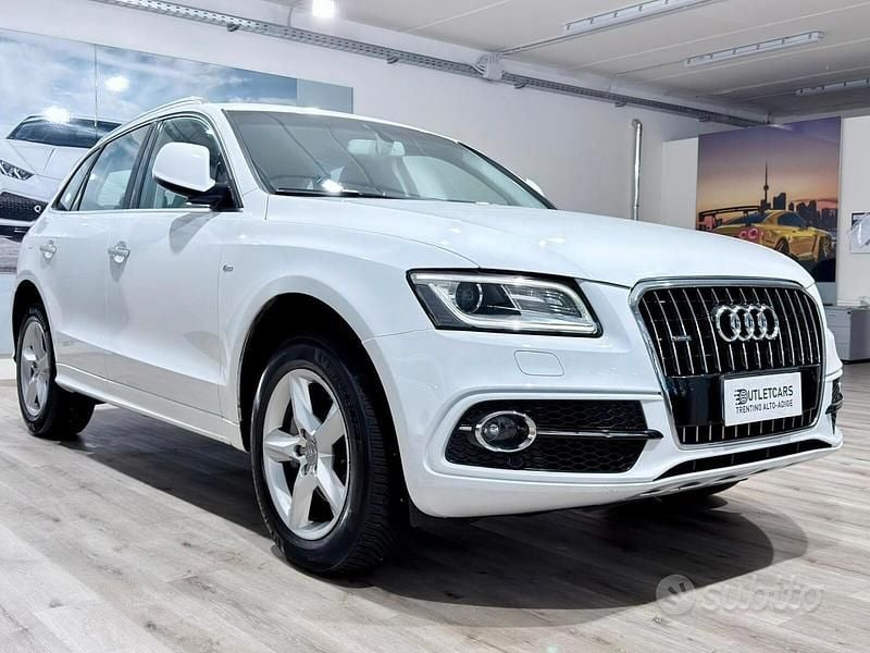 Bianco Usata 2016 Audi Q5 S-Line SUV | 21.990 € (Super prezzo) - Immagine 1/4