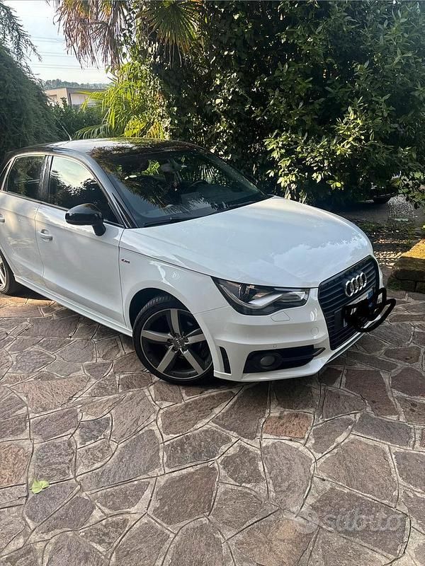 Usata Audi A1 S-Line 2014 Bianco Berlina