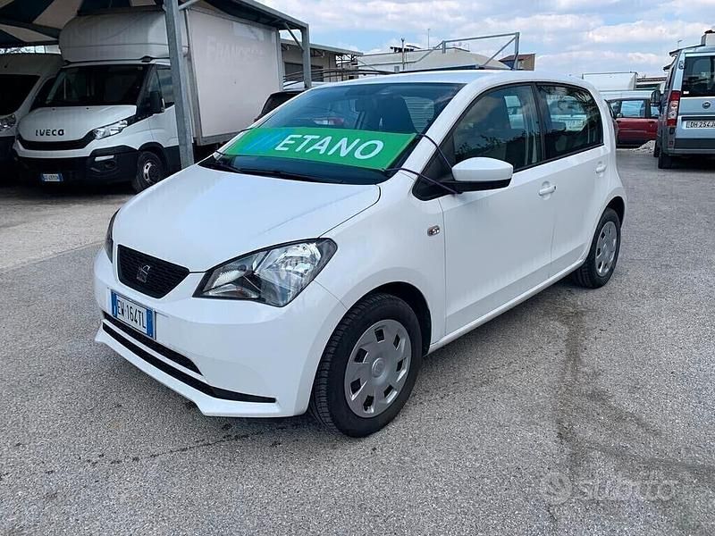 Usata Seat Mii Chic 68 CV (50 kW) 2014 Bianco Utilitaria