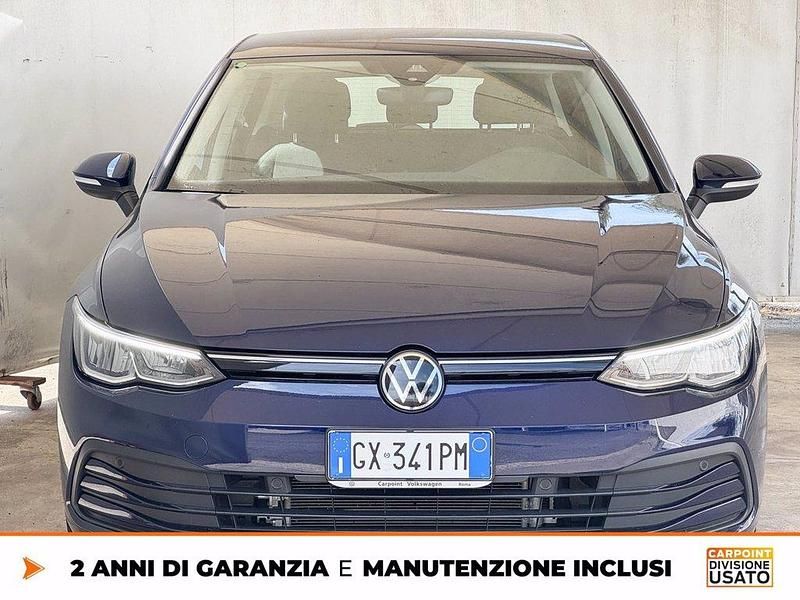 Usata VW Golf VIII Life 110 CV (80 kW) 2024 Blu Berlina