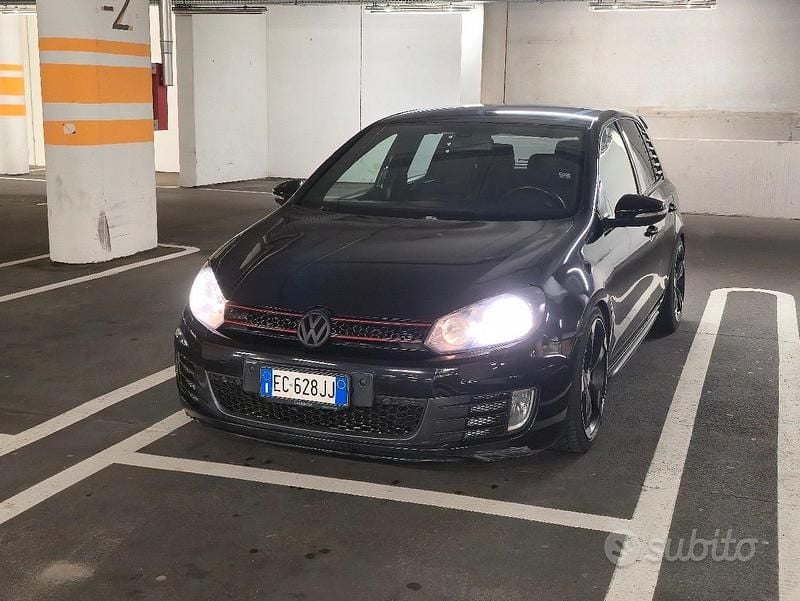 Usata VW Golf VI GTI 211 CV (155 kW) 2009 Nero Utilitaria