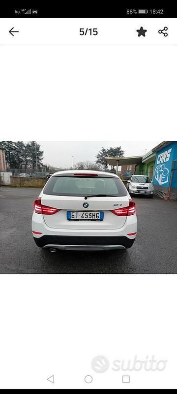 Usata BMW X1 143 CV (105 kW) 2014 Bianco SUV