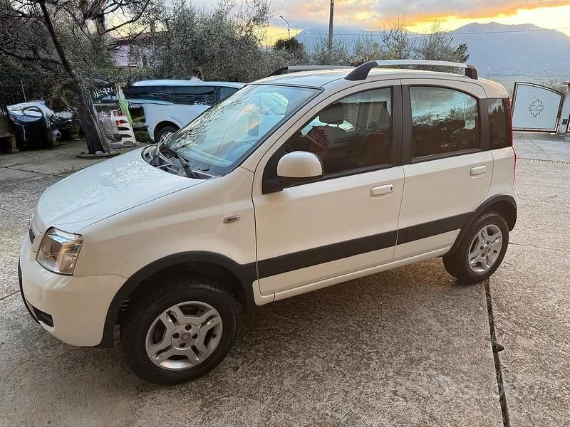 Usata Fiat Panda 4x4 2010 Bianco Utilitaria
