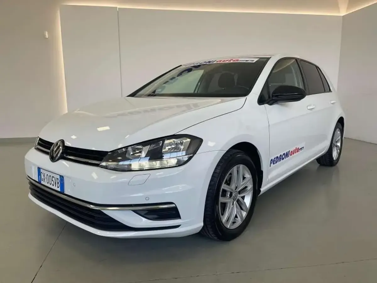 Usata VW Golf VII Comfortline 86 CV (63 kW) 2017 Bianco Berlina