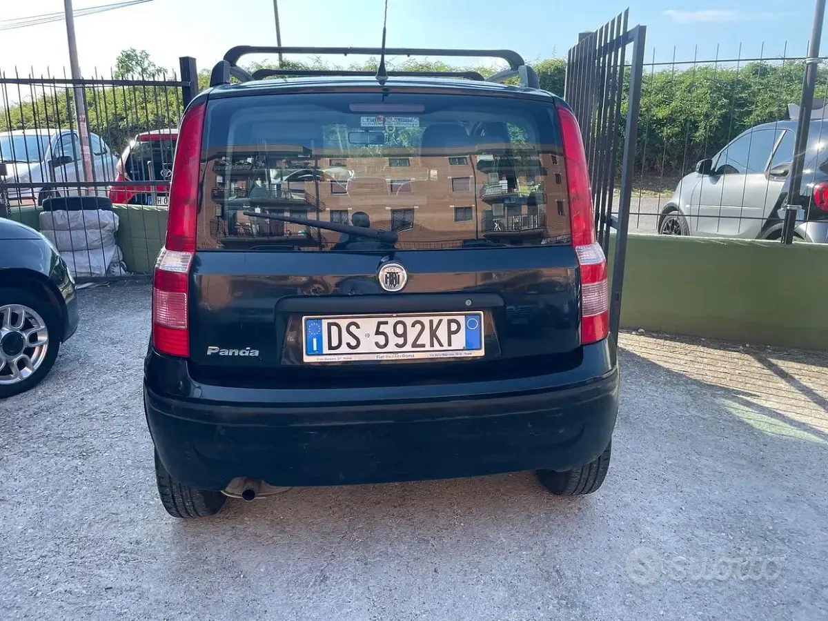 Usata Fiat Panda 60 CV (44 kW) 2008 Nero Utilitaria