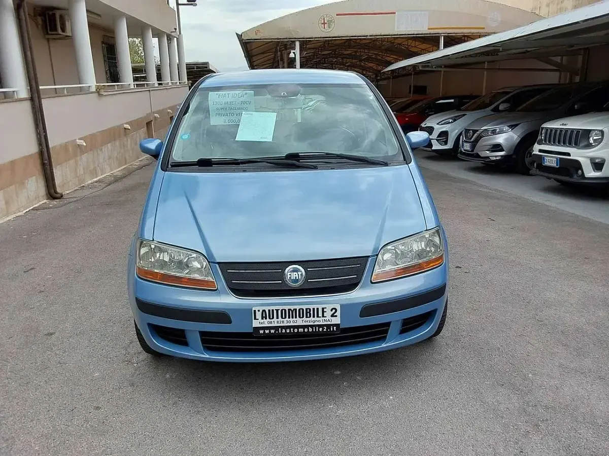 Usata Fiat Idea Dynamic 69 CV (50 kW) 2004 Blu/azzurro Monovolume