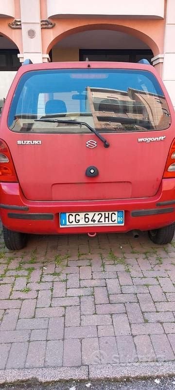Usata Suzuki Wagon R+ 2003 Rosso Monovolume