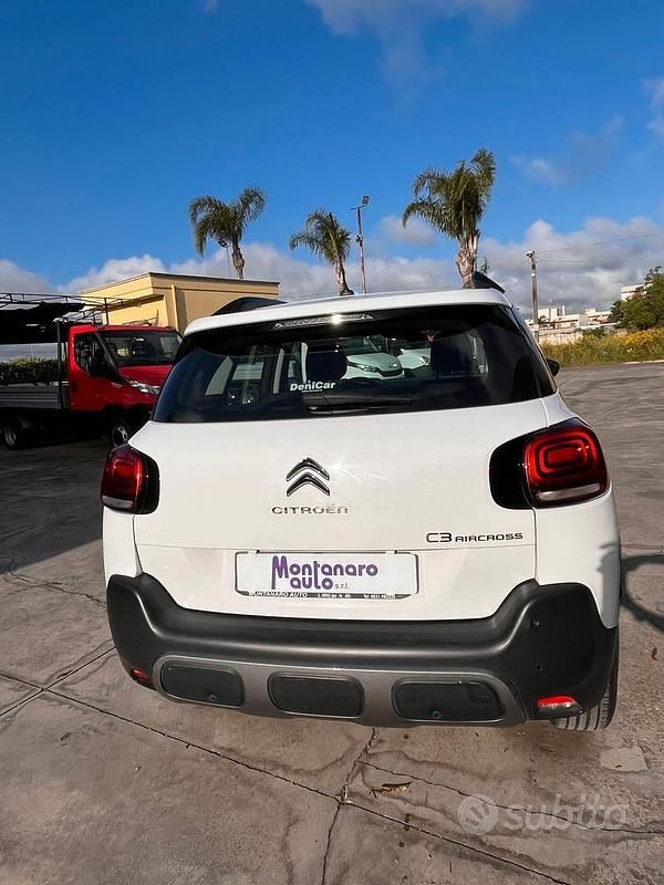 Usata Citroën C3 Aircross PureTech 110 CV (80 kW) 2019 Bianco SUV