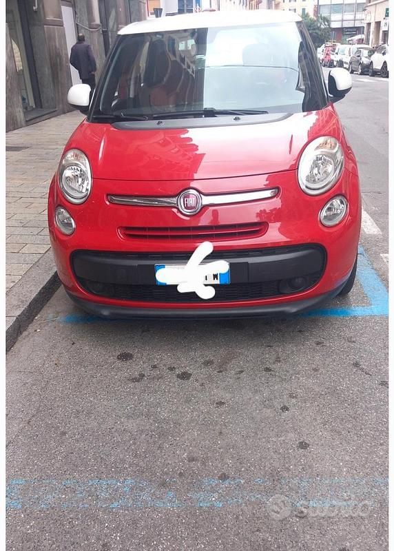 Usata Fiat 500L 2015 Rosso Monovolume