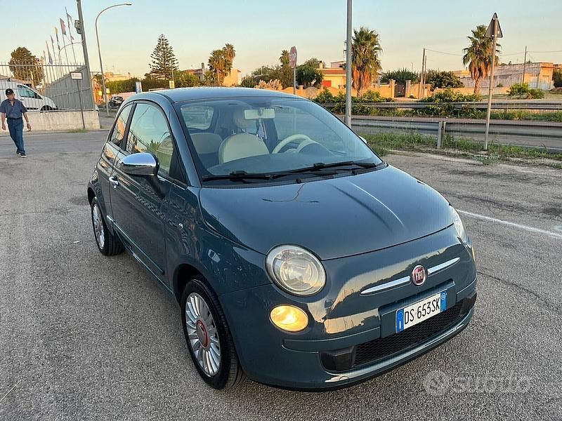 Usata Fiat 500 Sport 69 CV (50 kW) 2008 Blu Berlina