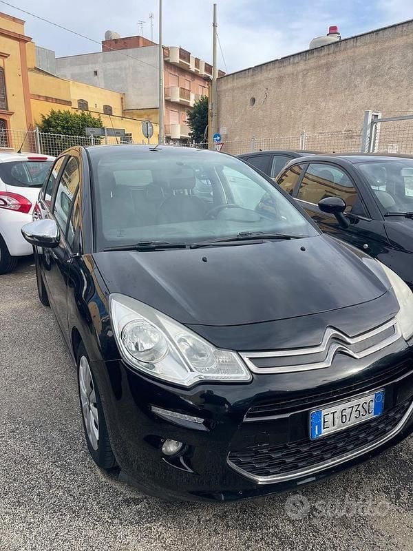 Nero Usata 2014 Citroën C3 Exclusive Tre volumi | 2999 € (Super prezzo) - Immagine 1/4