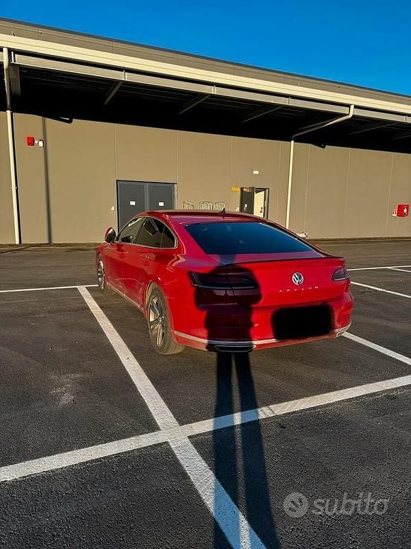 Usata VW Arteon R-line 196 CV (144 kW) 2020 Rosso Berlina