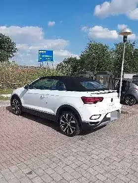 Usata VW T-Roc Cabriolet 150 CV (110 kW) 2023 Bianco Cabrio