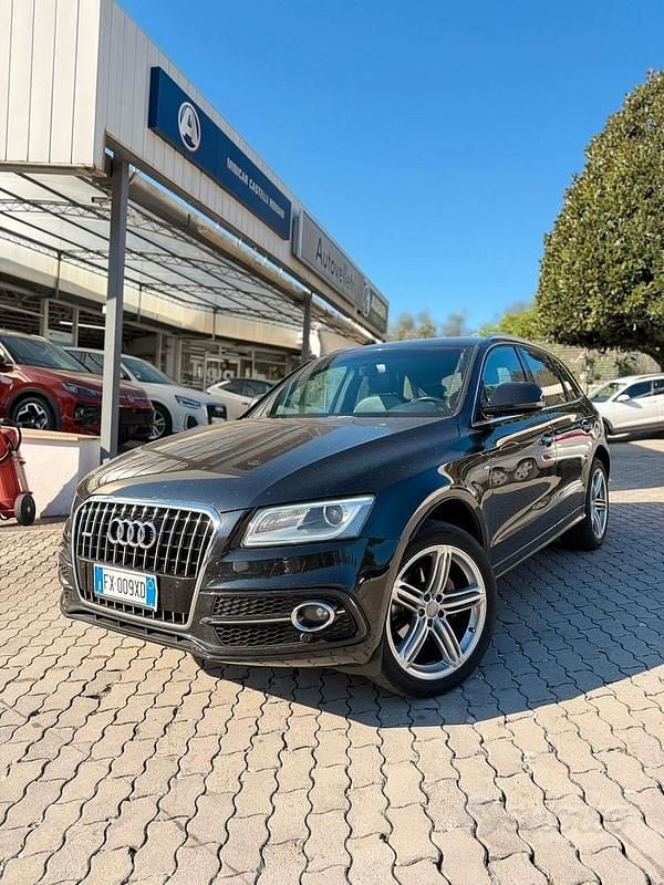 Usata Audi Q5 S-Line 190 CV (139 kW) 2015 Nero SUV