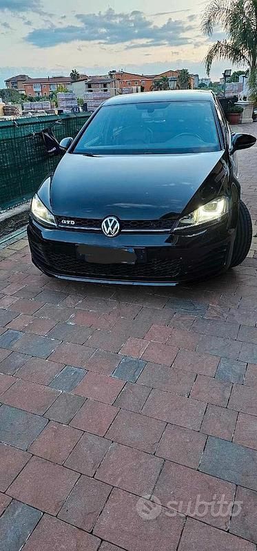 Usata VW Golf VII GTD 2014 Nero