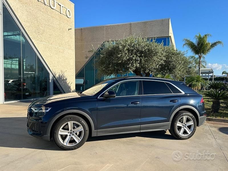 Usata Audi Q8 286 CV (210 kW) 2023 Blu SUV