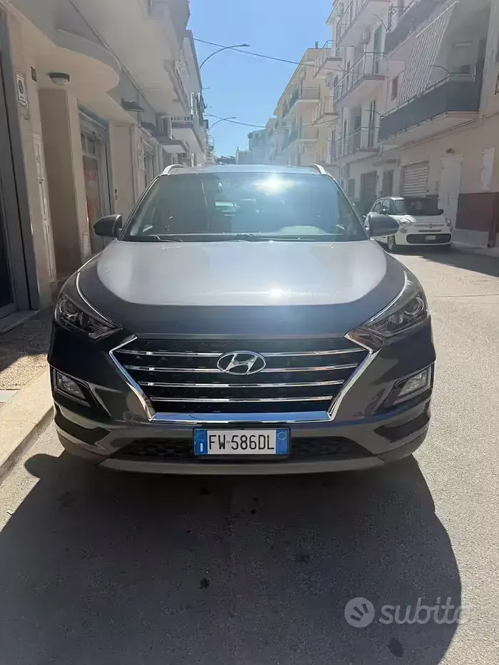 Usata Hyundai Tucson XPrime 136 CV (100 kW) 2019 Grigio SUV