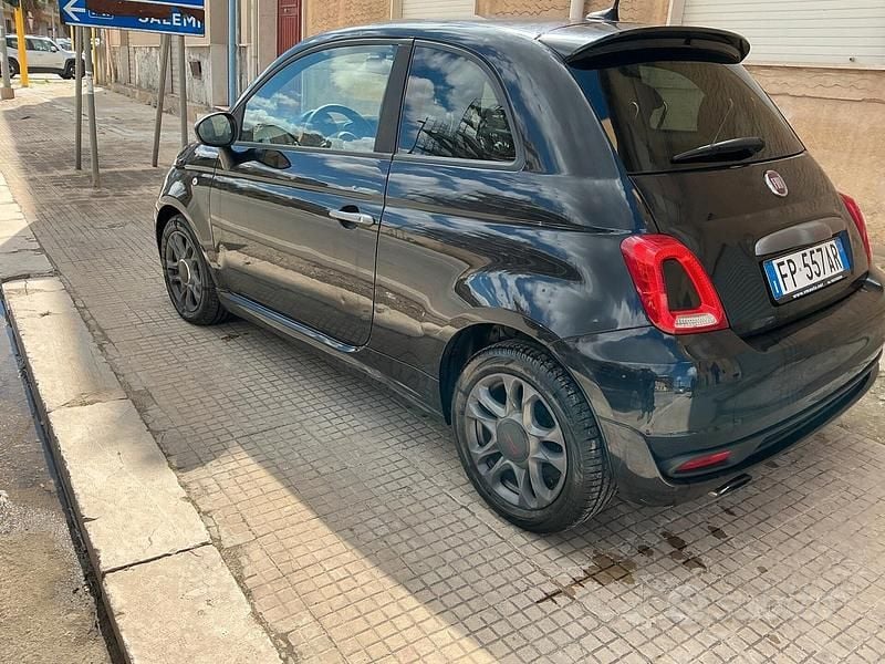 Usata Fiat 500 S 95 CV (69 kW) 2018 Nero Berlina