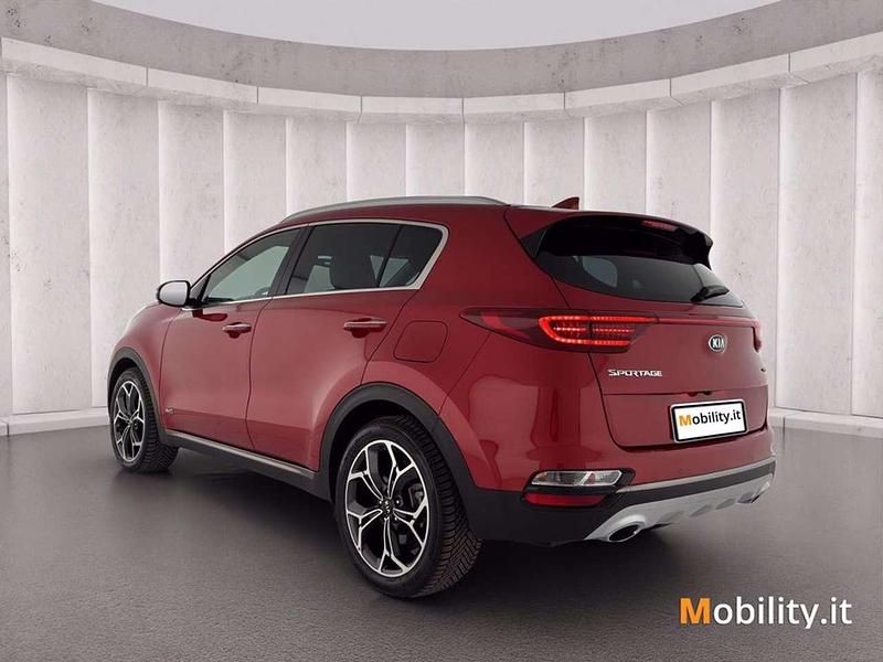 Usata Kia Sportage GT-Line 185 CV (136 kW) 2019 Rosso metallizzato SUV