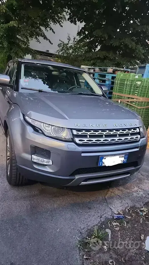 Usata Land Rover Range Rover evoque 241 CV (177 kW) 2012 Grigio SUV