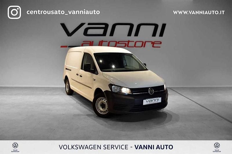 Bianco Usata 2019 VW Caddy Maxi Monovolume | 9800 € (Super prezzo) - Immagine 1/4