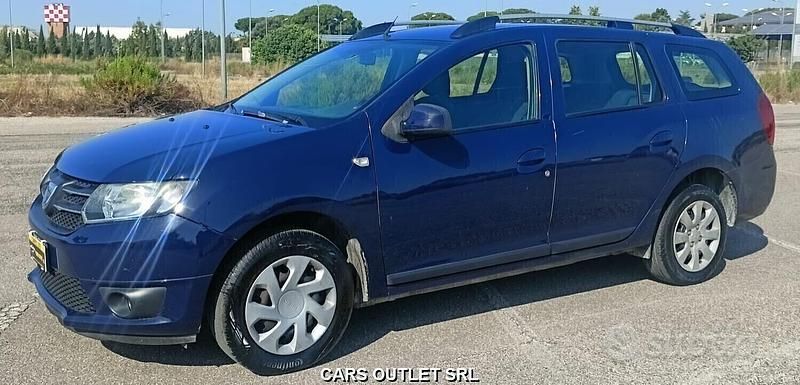 Usata Dacia Logan MCV Ambiance 75 CV (55 kW) 2015 Blu Station wagon