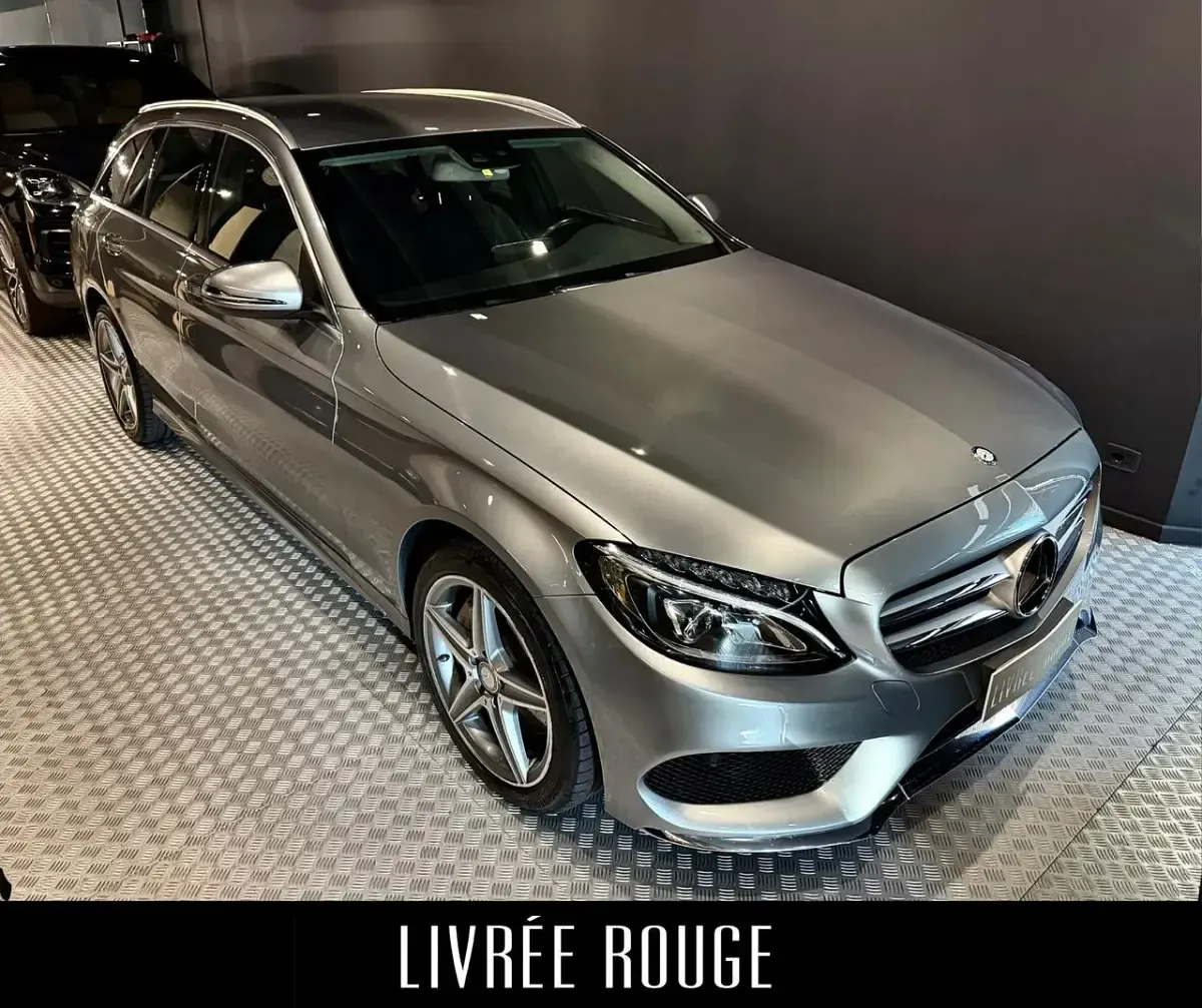 Usata Mercedes C250 Premium 204 CV (150 kW) 2016 Argento Station wagon