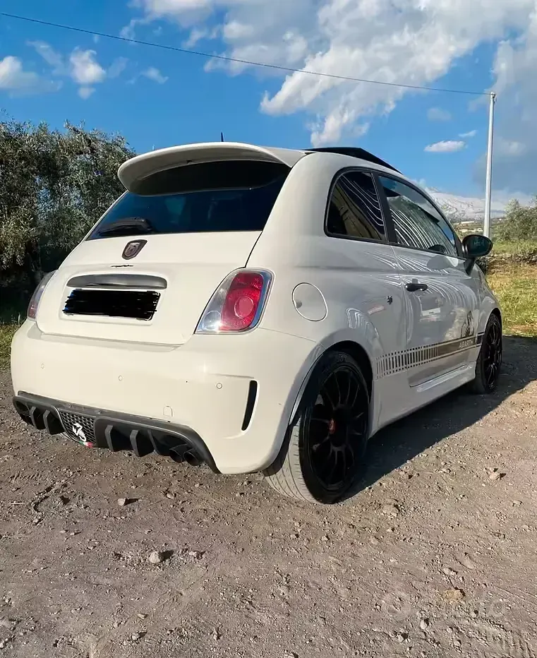 Usata Abarth 595 Competizione 180 CV (132 kW) 2015 Bianco Utilitaria