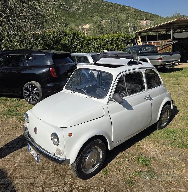Usata Fiat 500 1970 Bianco Utilitaria