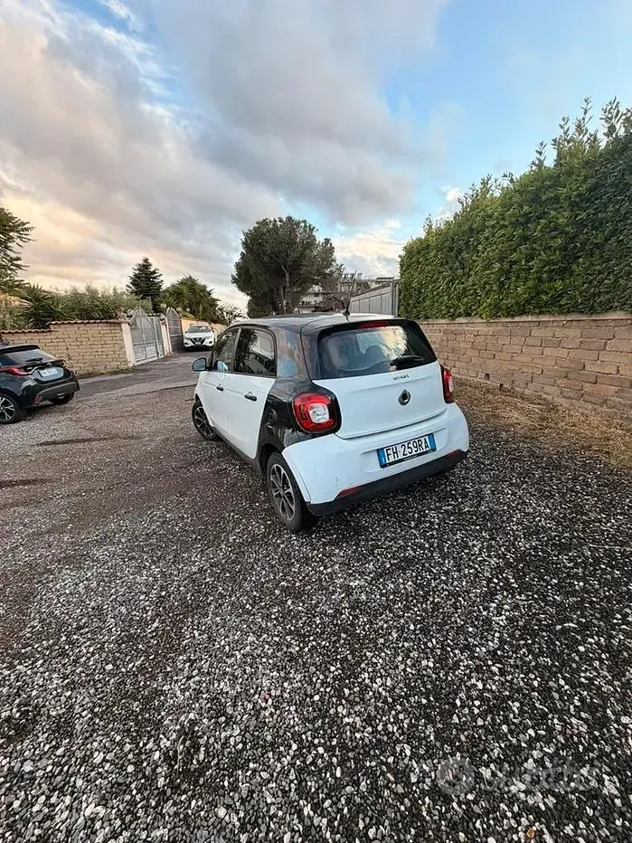 Usata Smart ForFour 71 CV (52 kW) 2017 Bianco Utilitaria