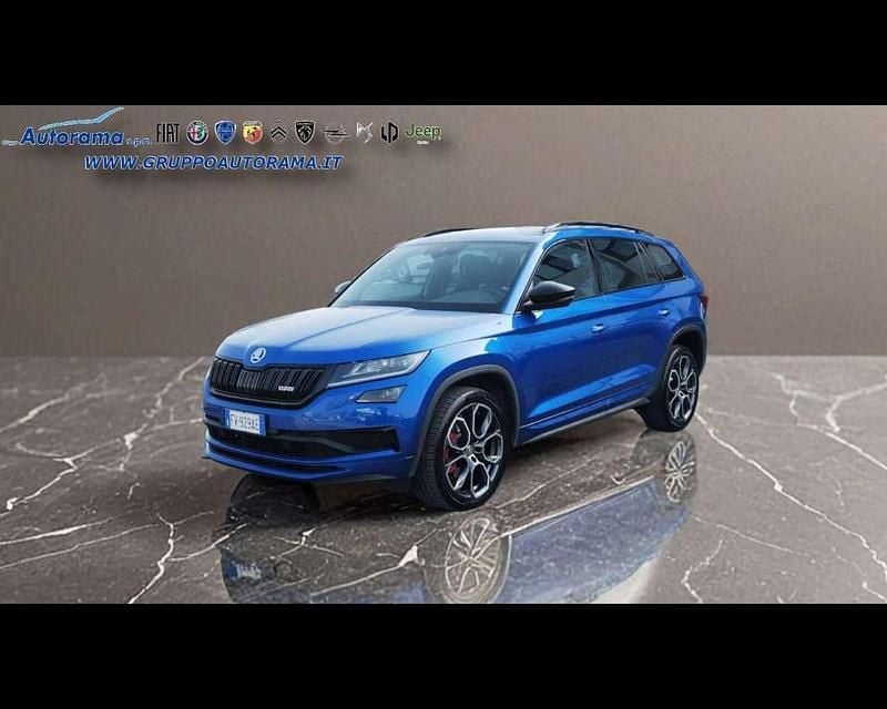 Usata Skoda Kodiaq RS 239 CV (175 kW) 2019 Blu SUV