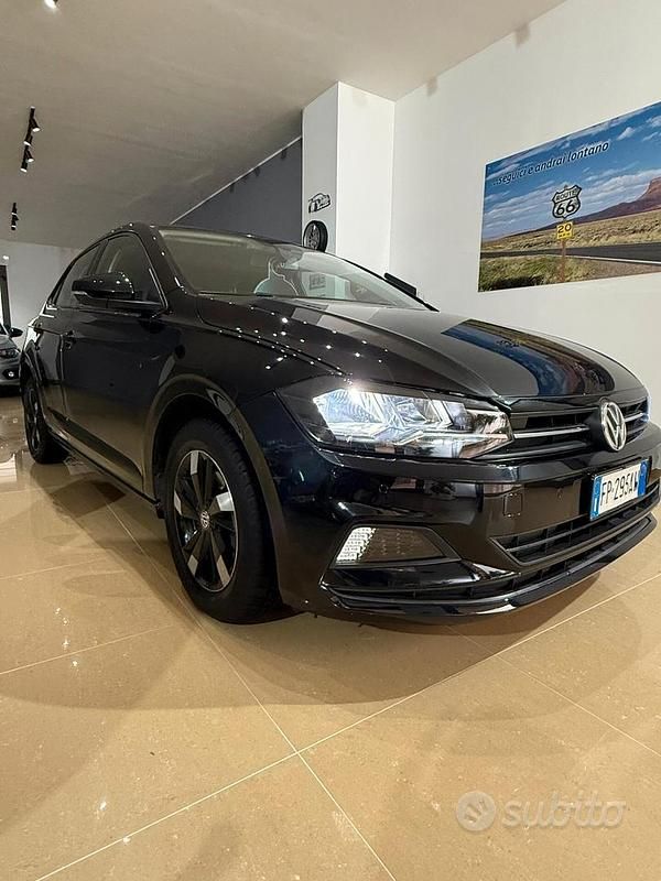 Usata VW Polo Highline 95 CV (69 kW) 2018 Nero Utilitaria