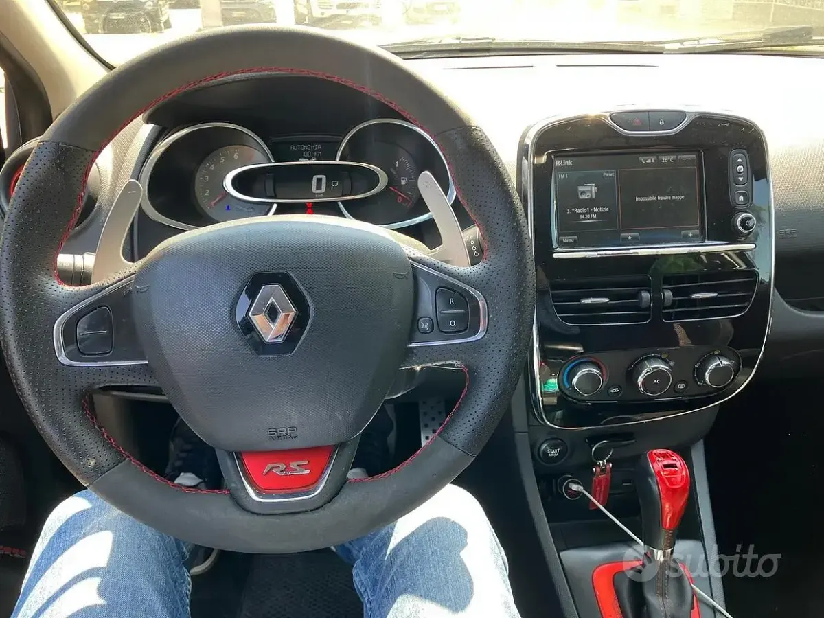 Usata Renault Clio IV R.S. 200 CV (147 kW) 2014 Nero Berlina