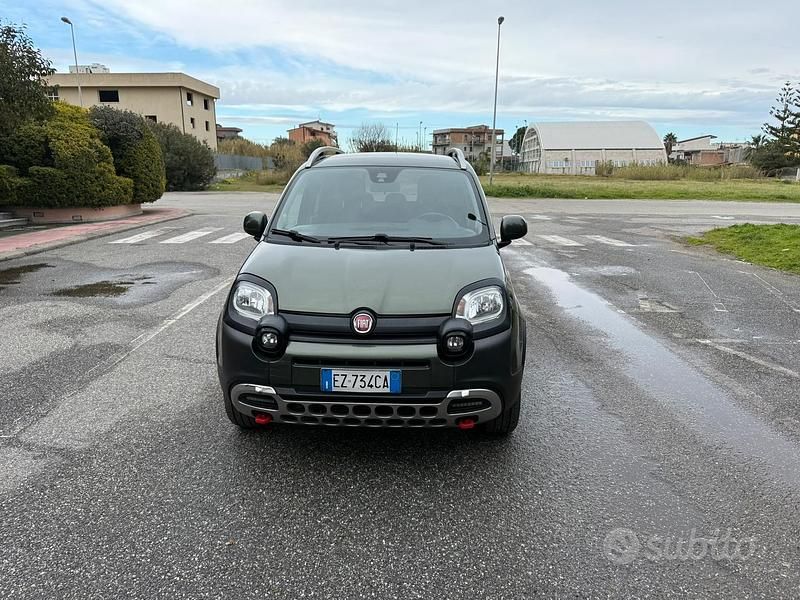 Usata Fiat Panda Cross Cross 95 CV (69 kW) 2016 Verde Utilitaria
