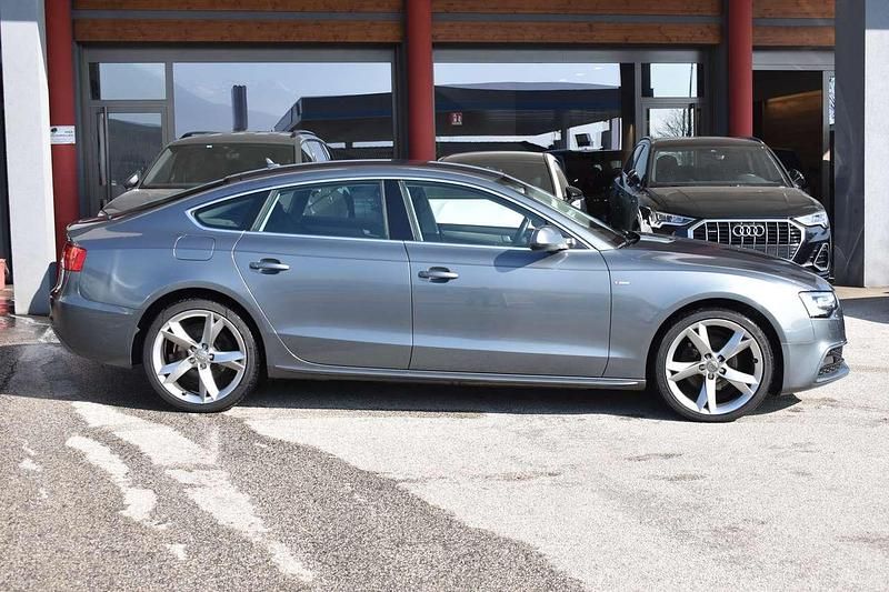 Usata Audi A5 Sportback S-Line 177 CV (130 kW) 2014 Grigio Utilitaria