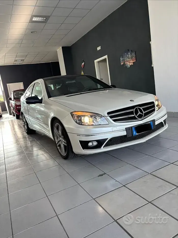 Usata Mercedes CLC200 122 CV (89 kW) 2009 Bianco Coupé