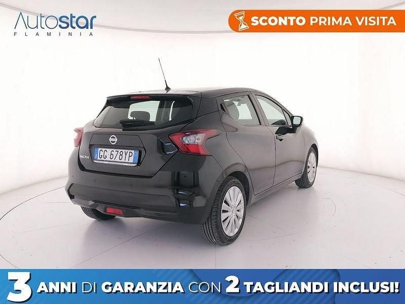 Usata Nissan Micra Acenta 92 CV (67 kW) 2021 Nero Utilitaria