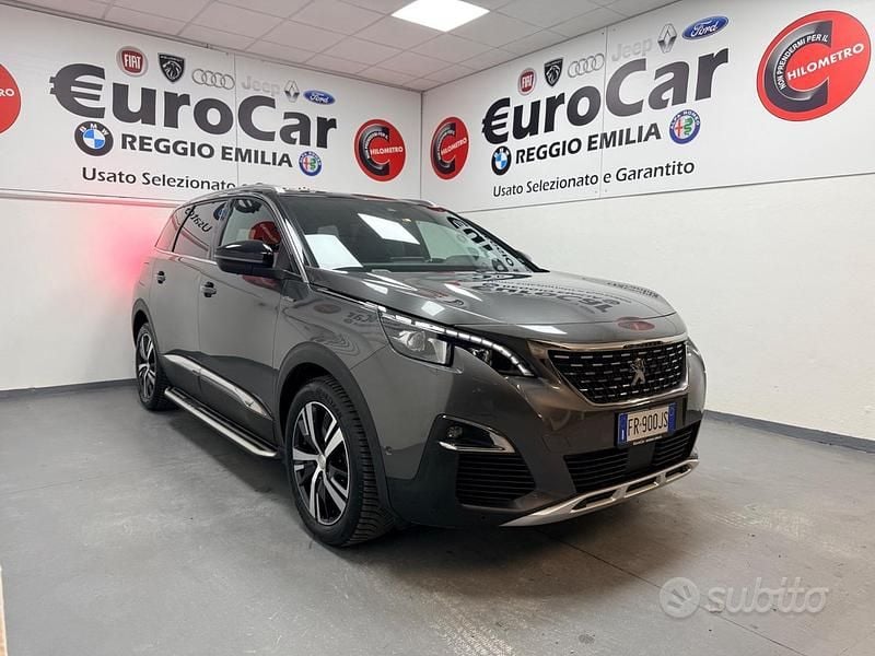 Usata Peugeot 5008 GT-line 131 CV (96 kW) 2018 Grigio SUV