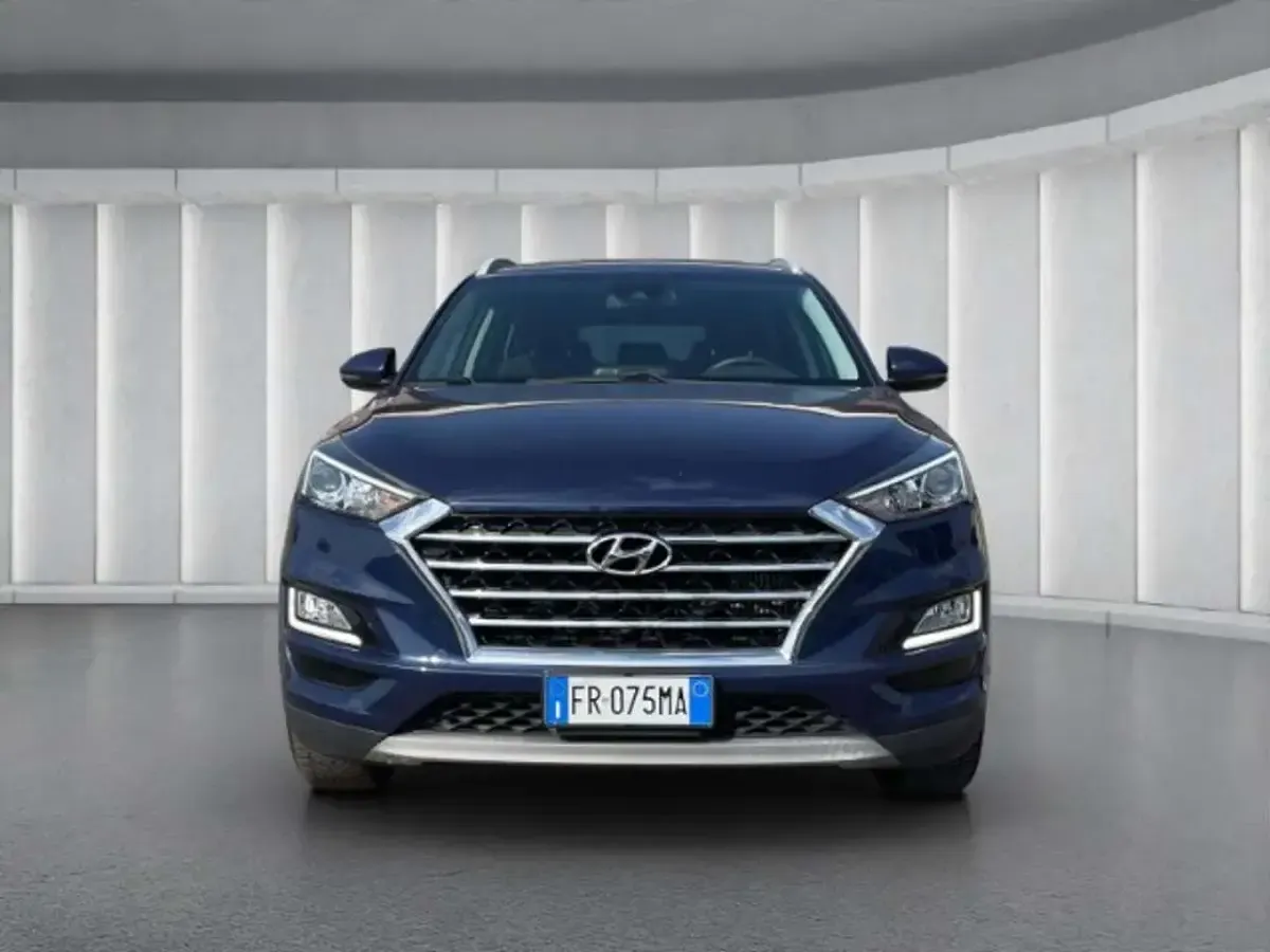 Usata Hyundai Tucson XPrime 116 CV (85 kW) 2018 Blu/azzurro SUV