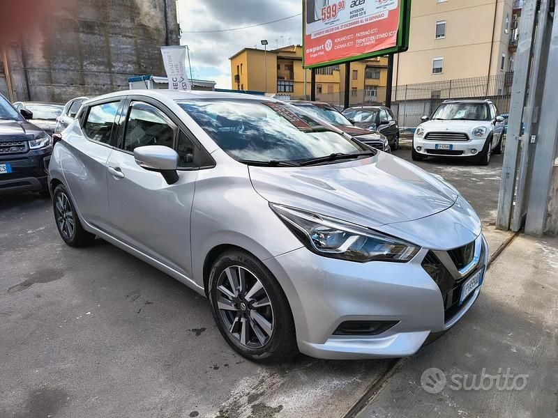 Usata Nissan Micra 90 CV (66 kW) 2018 Grigio Utilitaria