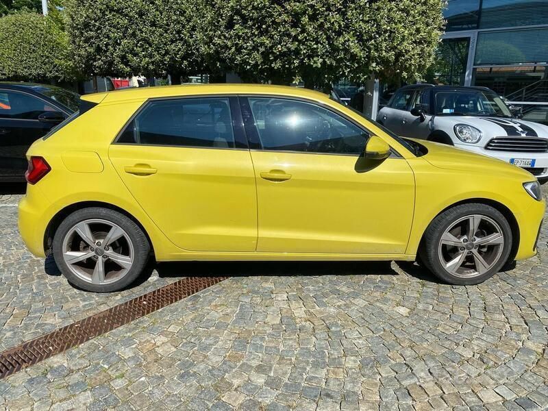Usata Audi A1 Sportback Admired 116 CV (85 kW) 2020 Giallo Utilitaria