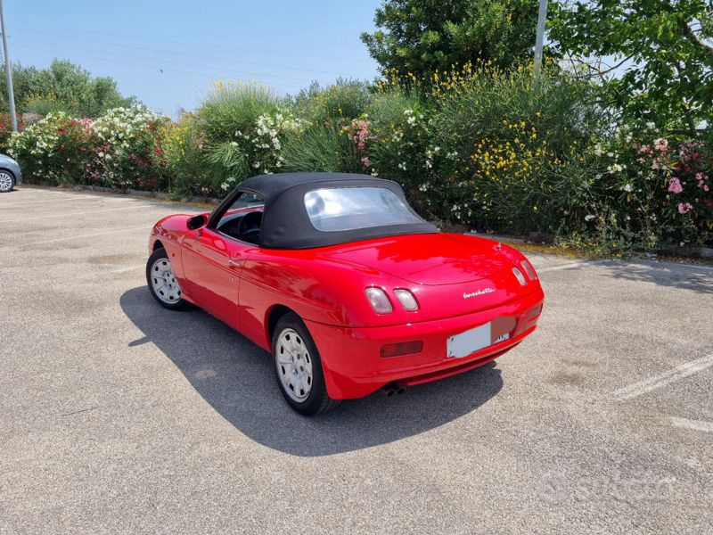 Usata Fiat Barchetta 131 CV (96 kW) 1997 Rosso Cabrio