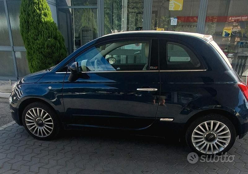 Usata Fiat 500C Lounge 2019 Blu Cabrio