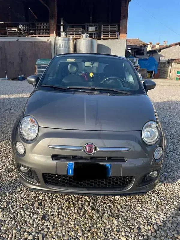 Usata Fiat 500 S 95 CV (69 kW) 2015 Grigio Utilitaria