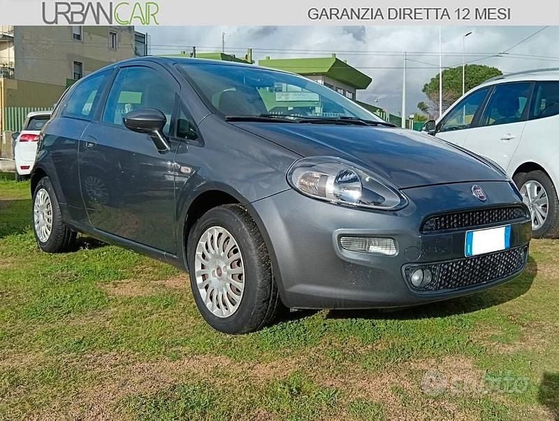 Usata Fiat Punto Evo 69 CV (50 kW) 2014 Grigio Utilitaria