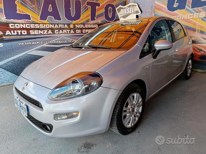 Usata Fiat Punto Evo Lounge 75 CV (55 kW) 2014 Grigio Utilitaria