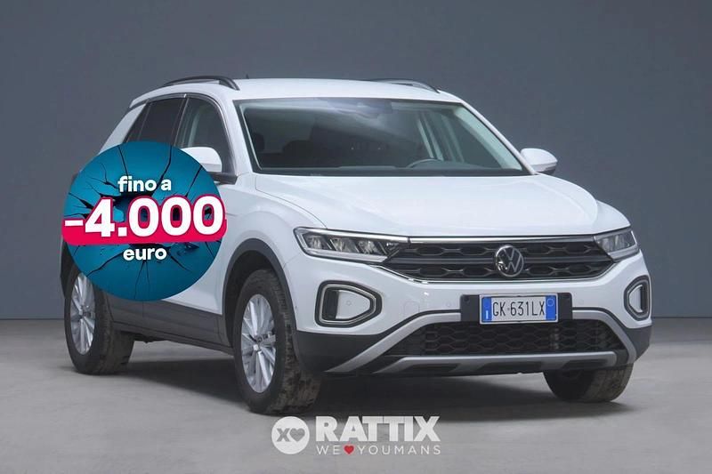 Usata VW T-Roc Life 110 CV (80 kW) 2022 Bianco SUV