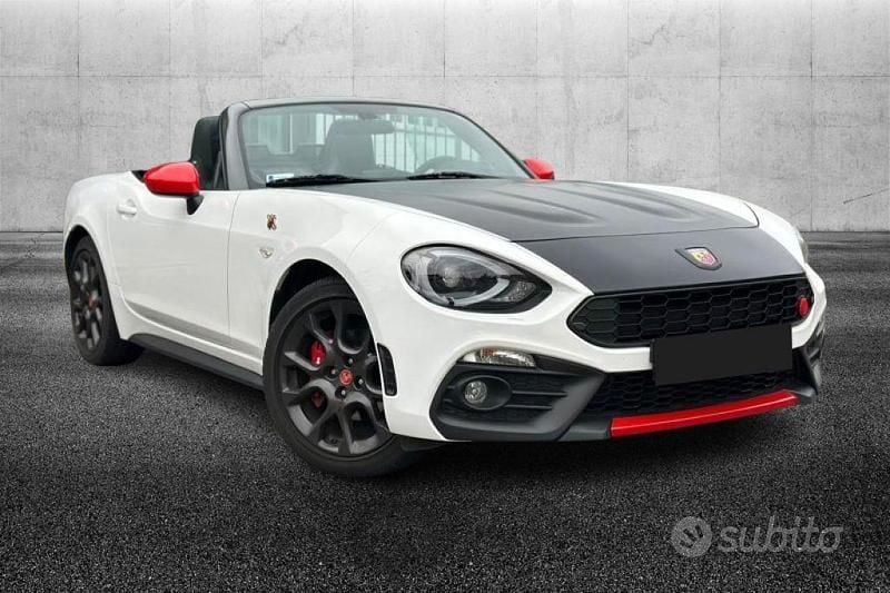 Usata Abarth 124 Spider 170 CV (125 kW) 2017 Bianco Cabrio